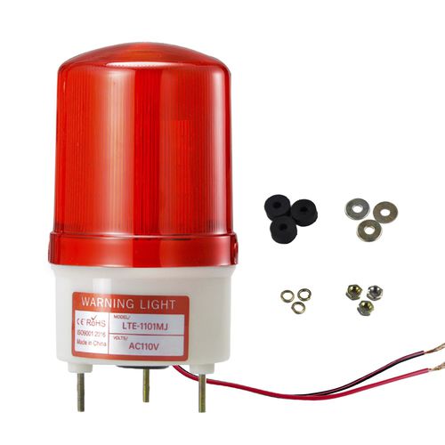 Проблесковая аварийная лампа - LTE-1101MJ - Hangzhou Yasong Electronic Co.,Ltd - вращающаяся / LED / 24 Vcc