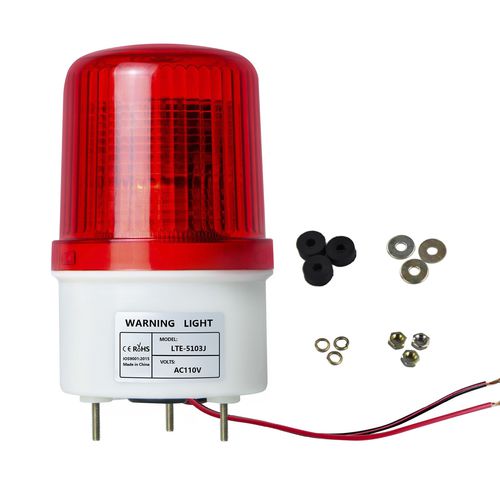 Проблесковая аварийная лампа - LTE-5103J - Hangzhou Yasong Electronic Co.,Ltd - вращающаяся / LED / 24 Vcc