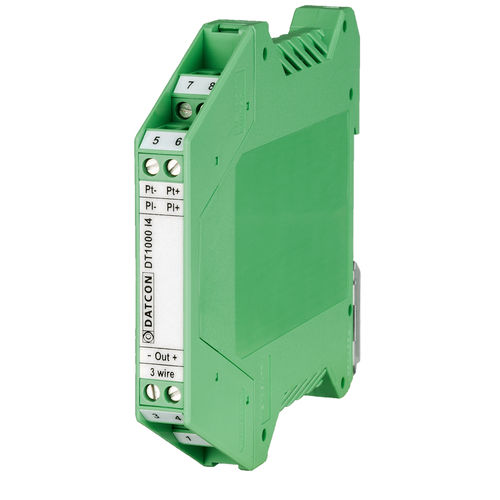 Трансмиттер температуры на DIN-рейке - DT1000 I4 series - Datcon Industrial Electronics Ltd. - Pt100 / 4 провода / 3 провода