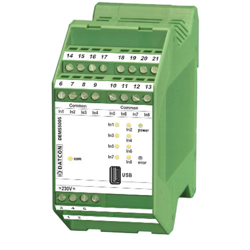Импульсный счетчик - DEMS5005 - Datcon Industrial Electronics Ltd. - промышленный / RS485 / Modbus