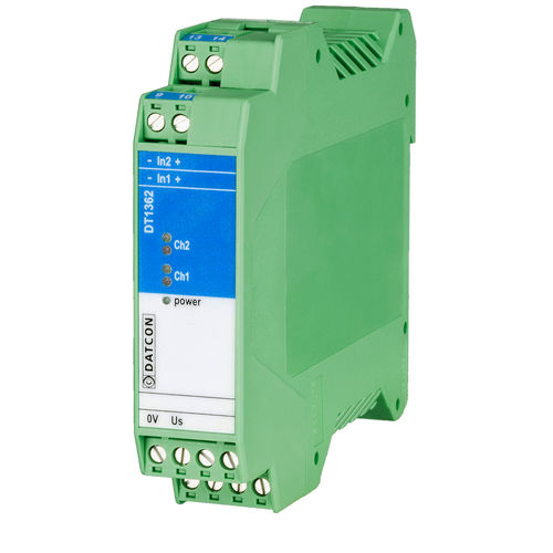 Изолятор сигнала - DT1362 series - Datcon Industrial Electronics Ltd. - напряжения пост. тока / частоты / 2 канала