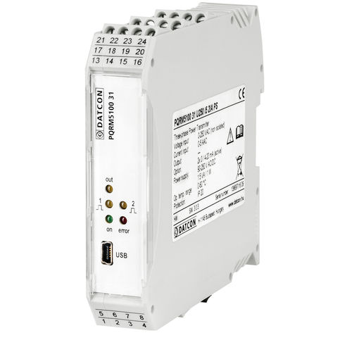 Реле для наблюдения мощности - PQRM5100 31 series - Datcon Industrial Electronics Ltd. - тока / напряжения / частоты