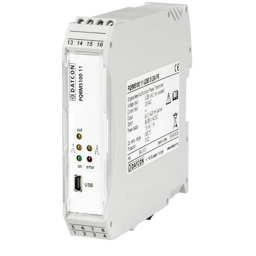 Реле для наблюдения мощности - PQRM5100 11 series - Datcon Industrial Electronics Ltd. - фазы / тока / напряжения