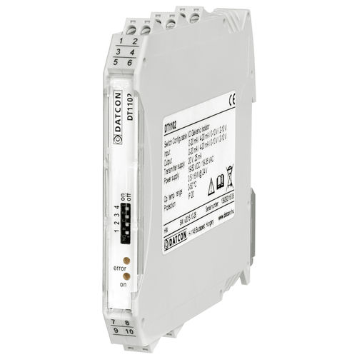 Гальванический изолятор - DT1102 IP - Datcon Industrial Electronics Ltd. - электронный / 4-20мА / из полимера