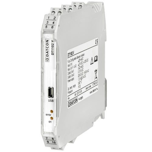 Гальванический изолятор - DT1102 V fully configurable I/O - Datcon Industrial Electronics Ltd. - 4-20мА / напряжения / тока