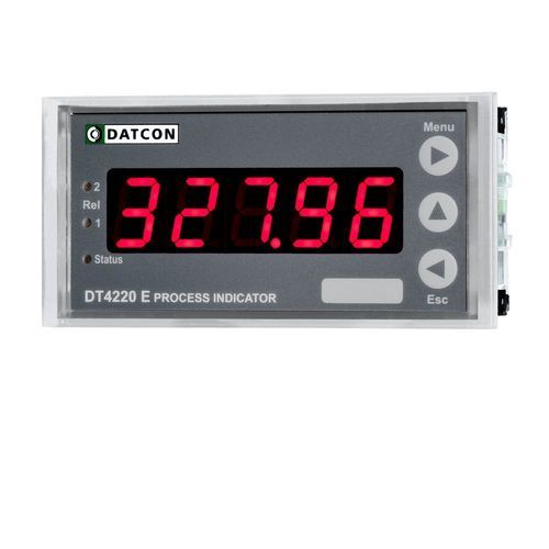 Индикатор для процесса - DT4220 E - Datcon Industrial Electronics Ltd. - со светодиодным индикатором / с 5 цифрами / для установки на панель