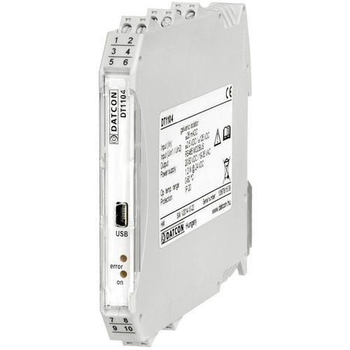 Гальванический изолятор сигнала - DT1104 UI RS4 - Datcon Industrial Electronics Ltd. - тока / напряжения / 4-20мА
