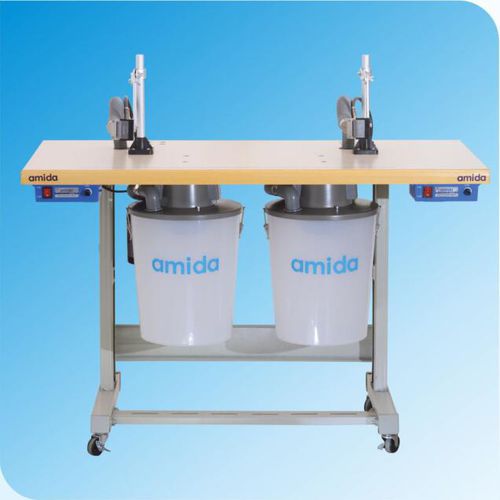 Станок для резки с двумя головками - FT100-2 - Zhongshan Amida Mechanical & Electrical Equipment Co., Ltd. - с ножом / для тканей / для шевингования
