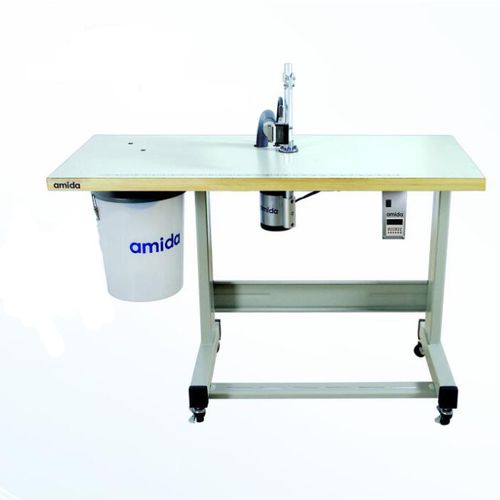 Станок для резки с ножом - FT100-BM - Zhongshan Amida Mechanical & Electrical Equipment Co., Ltd. - для тканей / с электродвигателем