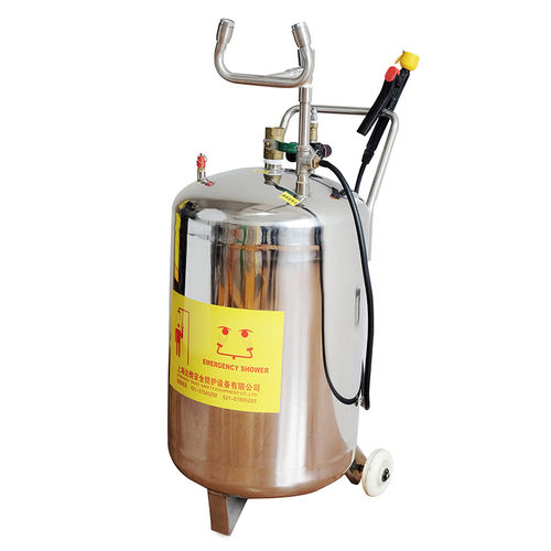 Переносной фонтанчик для промывки глаз - DAAOBX-8 - shanghai DaAo safety equipment Co.LTD - с резервуаром / из нержавеющей стали