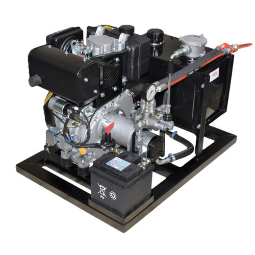 Гидравлический блок с дизельным двигателем - DP10-01 - Taon Hydraulik Komponenter ApS - компактный / по спецификации / стационарный