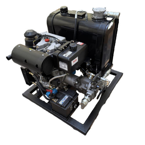 Гидравлический блок с дизельным двигателем - DP22-06 - Taon Hydraulik Komponenter ApS - по спецификации / подвижный