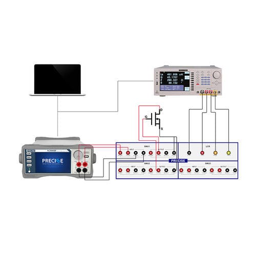 Испытательная система коэффициент емкости - Wuhan Precise Instrument Co.,Ltd - для полупроводников / MOSFET / модульная