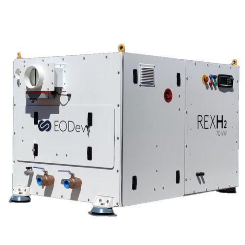Генераторная установка с водородом - REXH2® - EODev - с топливным элементом / трехфазовая / стационарная