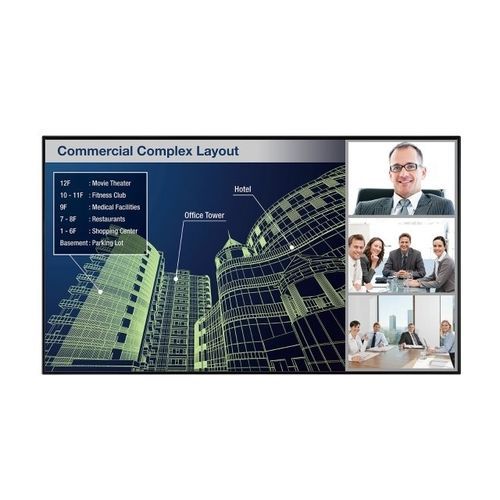 Табло TFT LCD - PN-HW861 - SHARP / NEC - 3840x2160 / 86" / для видеосвязи