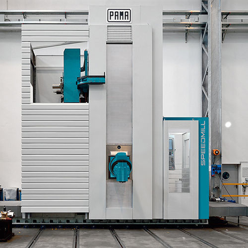 Расточно-фрезерный станок ЧПУ - SPEEDMILL B series - PAMA SpA - горизонтальный / со стойкой / 4 оси