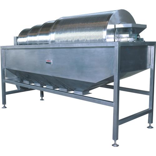 Калибратор для клубники - TTSS - TABANLI MAKINA SAN VE TIC LTD STI - для замороженных продуктов питания / с барабаном / компактный