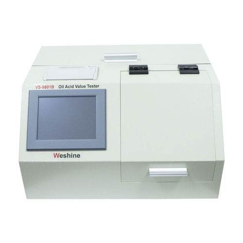 Испытательное устройство кислотности - VS-9801 - Weshine Electric Manufacturer CO Ltd - автоматическое / для масла