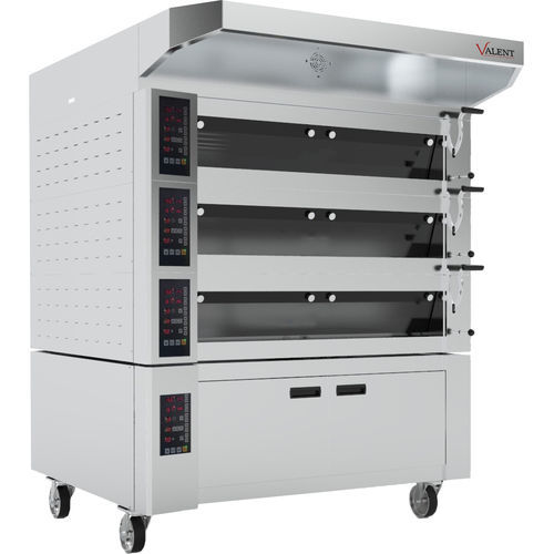 Печь для пищевой промышленности с подом - VLT EDO series - Valent Bakery Equipment - для хлеба / для обогрева / электрическая