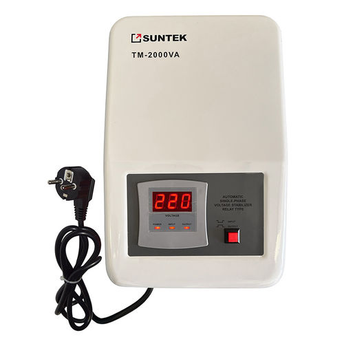 Монофазовый стабилизатор напряжения - SUNTEK TM-2000VA - Electrosheriff - автоматический