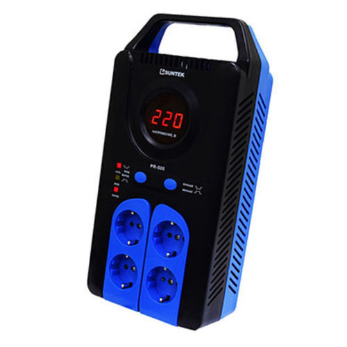 Монофазовый стабилизатор напряжения - SUNTEK PR 500 VA - Electrosheriff - трехфазовый / электронный
