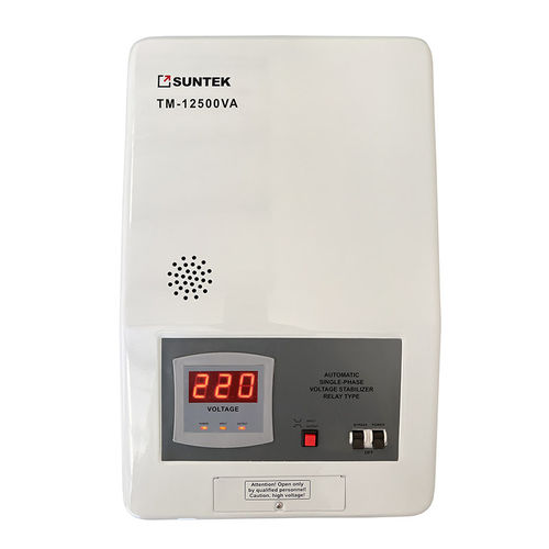 Монофазовый стабилизатор напряжения - SUNTEK TM-12500VA - Electrosheriff - автоматический