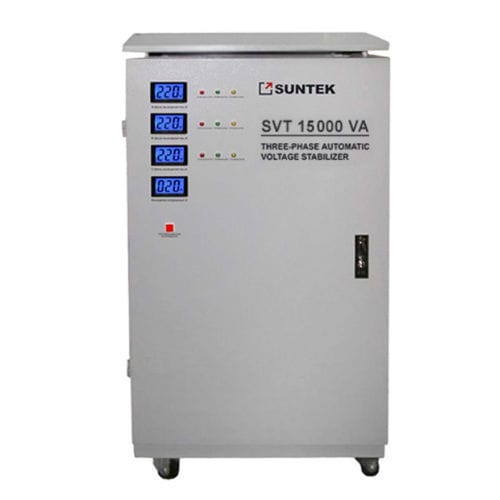 Трехфазовый стабилизатор напряжения - SUNTEK SVT 15000 VA - Electrosheriff - автоматический