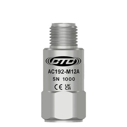 Компактный акселерометр - AC192-M12A - CTC - герметичный