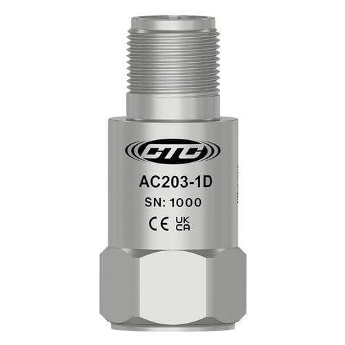Герметичный акселерометр - AC203 - CTC - промышленный