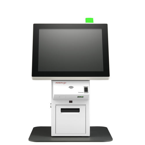 Терминал киоск - Mercury EK-1500 series - Posiflex Technology - с многоточечным сенсорным экраном / с проекционно-емкостной технологией / на стойке