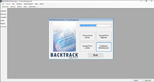 Программное обеспечение для управления активами - BACKTRACK - TEKLYNX - развития / для управления / для составления отчетности