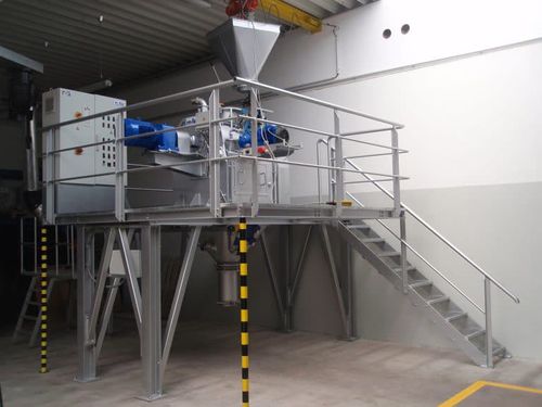 Стационарная бетоносмесительная установка - KMA - M-TEC Mathis Technik - компактная / горизонтальная