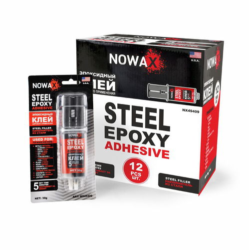 Эпоксидный клей - NX49409 - Nowax - для алюминия / для пластмассы / для керамического материала
