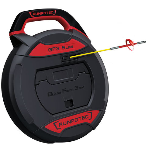 Устройство для протяжки кабеля из стекловолокна - GF3 SLIM - Runpotec GmbH - переносное