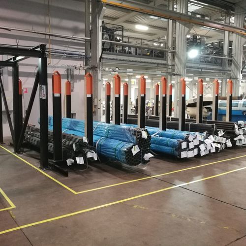 Стеллаж склад для хранения - Logimax Polska Sp. z o.o. - для длинномерных грузов