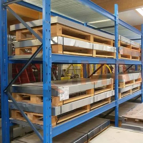 Стеллаж склад для хранения - Logimax Polska Sp. z o.o. - компактный / для высоких нагрузок / с поддоном