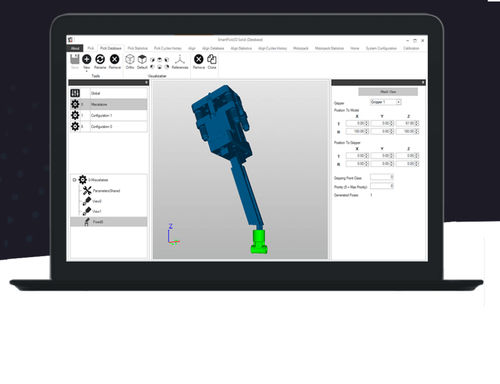 Программное обеспечение для контроля - SMART PICK 3D SOLID - IT-Robotics s.r.l. - конфигурация / основная часть решения / робота