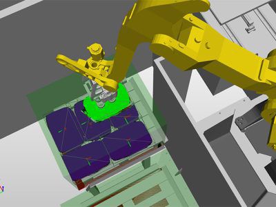 Система технического зрения основная часть решения - EYET+FLEX - IT-Robotics s.r.l. - для визуального управления / для «умной» сортировки мусора / для загрузки