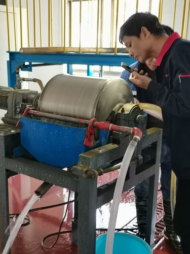 Сепаратор для жидкостей - SCTB/S/N series - Slon Magnetic Separator Ltd. - частиц / с мокрым барабаном / постоянный магнитный