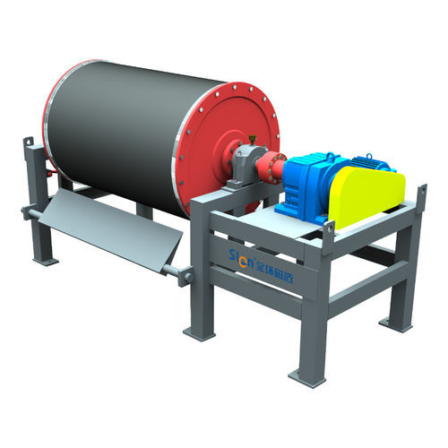 Сепаратор для металлов - SP series - Slon Magnetic Separator Ltd. - магнитный барабанный / для перерабатывающей промышленности / для процесса
