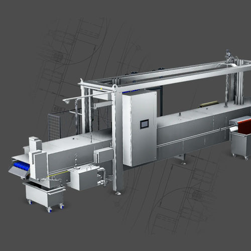 Фритюрница непрерывного действия - ECOFRY MY2023 - MTS srl - для овощей / для снеков / для мяса