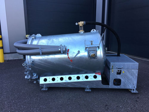 Фиксированная аспирационная установка - S-VAC 2000 VA - Altro-Tec GbR - с вакуумным насосом