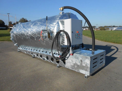 Фиксированная аспирационная установка - S-VAC 5000 - Altro-Tec GbR - с вакуумным насосом