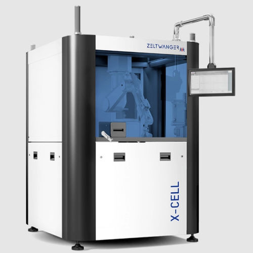 Роботизированная ячейка для лазерной сварки - X-CELL LRA - Zeltwanger Thermomanagement GmbH & Co. K - для разгрузочно-погрузочных работ / для сборки / для мехобработки