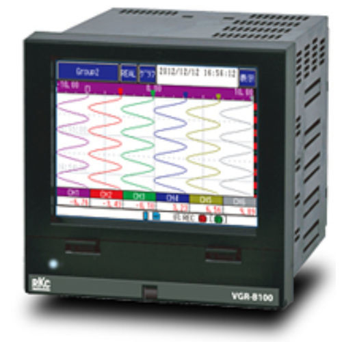Регистратор без бумаги - VGR-B100  - RKC INSTRUMENT INC - для измерения температуры / 3 канала / с сенсорным экраном