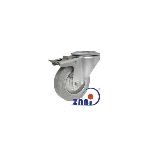 Колесо с бандажом - 17SH/10 - Zabi Deutschland UG (haftungsbeschränkt) - из каучука / гладкое / из пластика