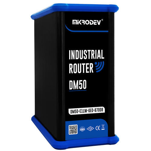 Секционный маршрутизатор - DM50-E1LW-GE0-B7008 - Mikrodev - для сети / 4G / LTE