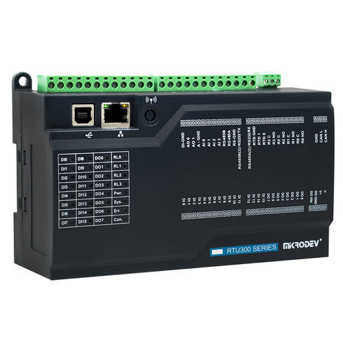 Удаленный терминал Modbus TCP - RTU330-E1N-GA4-B7001 - Mikrodev - Ethernet / RS-485 / IEC 60870-5-104