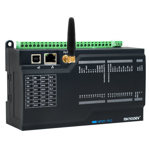 Встроенная программируемая автоматическая система - MP211-E1G-GA1-B6001 - Mikrodev - аналоговые входы / с цифровыми входами / 16 E