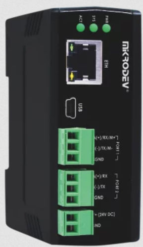Преобразователь протокола - MDC100-E1N-GC2-B0016 - Mikrodev - Ethernet / RS-232 / RS-485